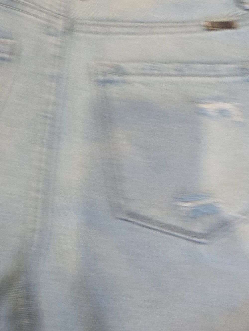 KanCan Light Blue Distressed Denim Shorts - Picture 13 of 14